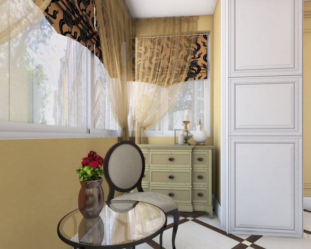 Фото из портфолио Солнечный край – фотографии дизайна интерьеров на INMYROOM