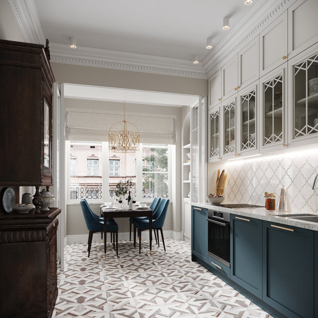 Фото из портфолио ПРОСПЕКТ МИРА – фотографии дизайна интерьеров на INMYROOM