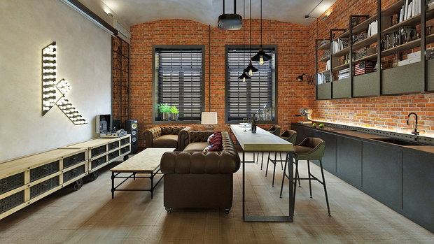 Фото из портфолио Лофт для шоурума Kleinhouse. Part 3 – фотографии дизайна интерьеров на INMYROOM