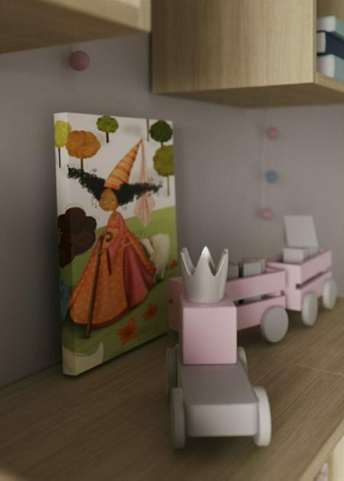 Фото из портфолио Детская для девочки – фотографии дизайна интерьеров на INMYROOM