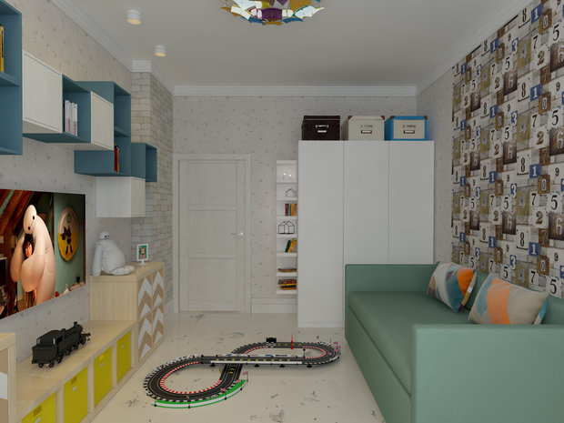 Фото из портфолио Детские  – фотографии дизайна интерьеров на INMYROOM
