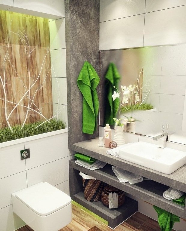 Фото из портфолио Идеи для ванных комнат – фотографии дизайна интерьеров на INMYROOM