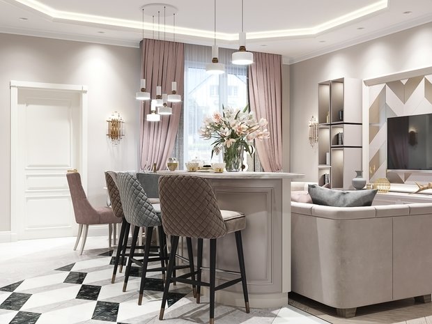 Фото из портфолио Таунхаус  – фотографии дизайна интерьеров на INMYROOM