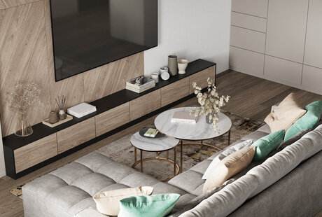 Дизайн-проект квартиры в ЖК «Мануфактура James Beck (Джеймс Бек)» в стиле современный минимализм