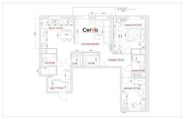Фото из портфолио Балашиха  – фотографии дизайна интерьеров на INMYROOM