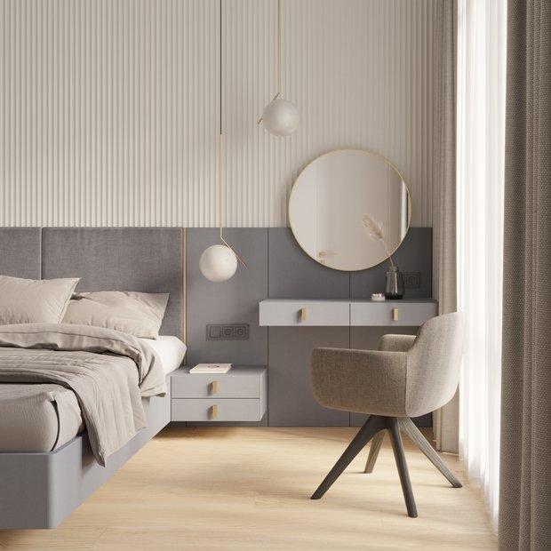 Фото из портфолио Из двушки в трешку. Квартира в Санкт-Петербурге, 52 м2 – фотографии дизайна интерьеров на INMYROOM