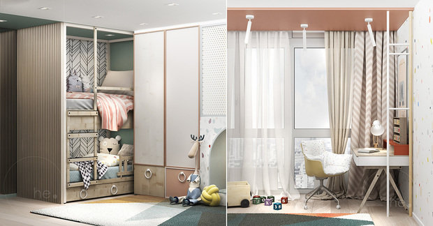 Фото из портфолио Hoffmann Apartment – фотографии дизайна интерьеров на INMYROOM