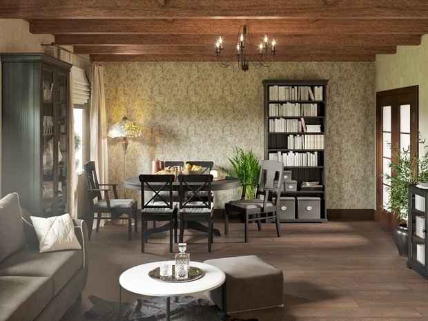 Фотография: Гостиная в стиле Прованс и Кантри, Советы, IN MY BOX, Анна Показаньева, Точка банк, Точка, работа с клиентами – фото на INMYROOM