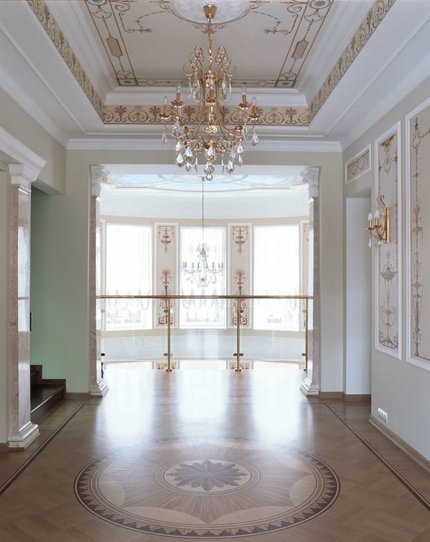 Фото из портфолио Дизайн интерьера в дворцовом стиле – фотографии дизайна интерьеров на INMYROOM