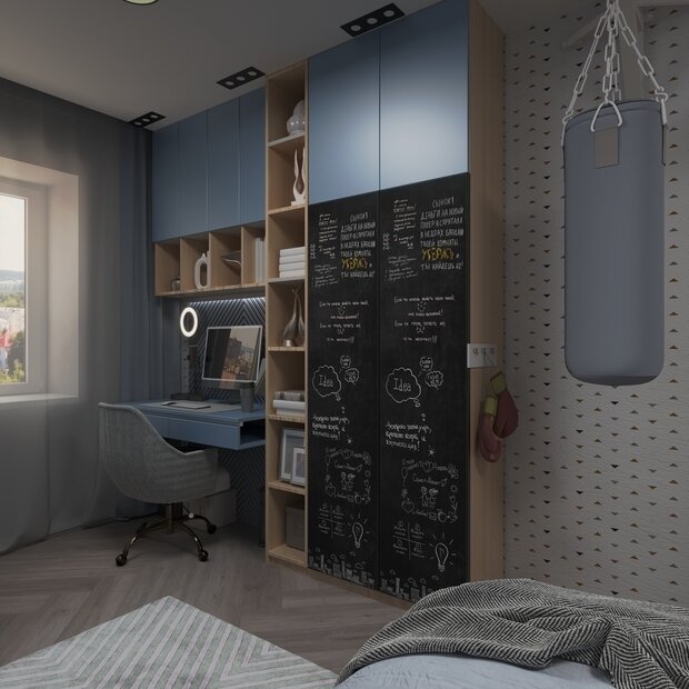 Фото из портфолио Детская для двух мальчиков – фотографии дизайна интерьеров на INMYROOM
