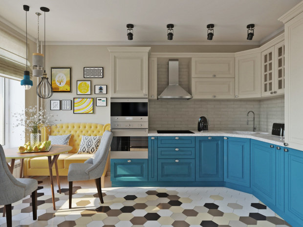 Фото из портфолио СлавянскийБульвар_70м2_ – фотографии дизайна интерьеров на INMYROOM