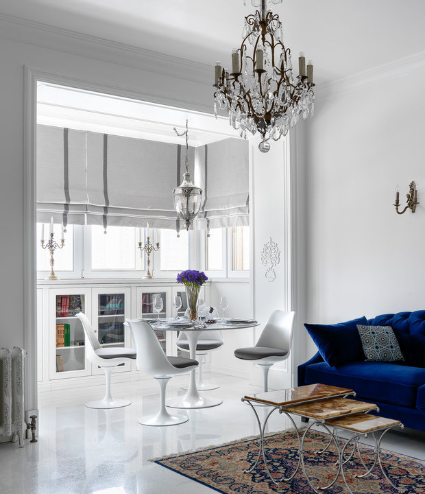 Фото из портфолио Белая квартира  – фотографии дизайна интерьеров на INMYROOM