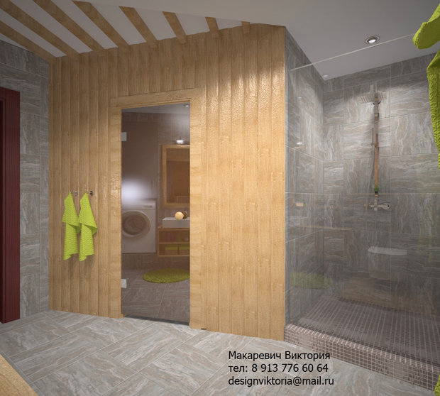 Фото из портфолио Ванная в ЭКОстиле – фотографии дизайна интерьеров на INMYROOM