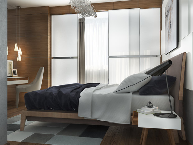 Фото из портфолио Интерьер спальни – фотографии дизайна интерьеров на INMYROOM