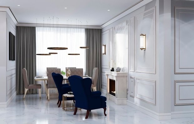 Фото из портфолио Royal Tower 140 – фотографии дизайна интерьеров на INMYROOM