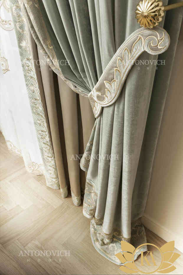 Фото из портфолио Creative Process Of Custom-Made Curtains – фотографии дизайна интерьеров на INMYROOM
