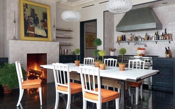 Фотография: Кухня и столовая в стиле Классический, Скандинавский, Современный – фото на INMYROOM