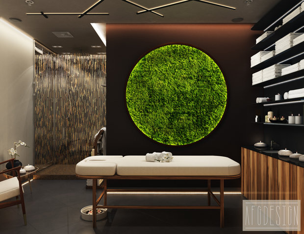 Фото из портфолио Дизайн проект салона красоты Beauty spa lounge – фотографии дизайна интерьеров на INMYROOM