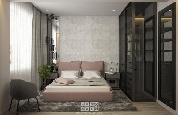 Фото из портфолио Элегантный Интерьер Квартиры Площадью 45 кв.м. в Тбилиси от Студии MON ARCH (Дизайнер- Ника Банетишвили) – фотографии дизайна интерьеров на INMYROOM