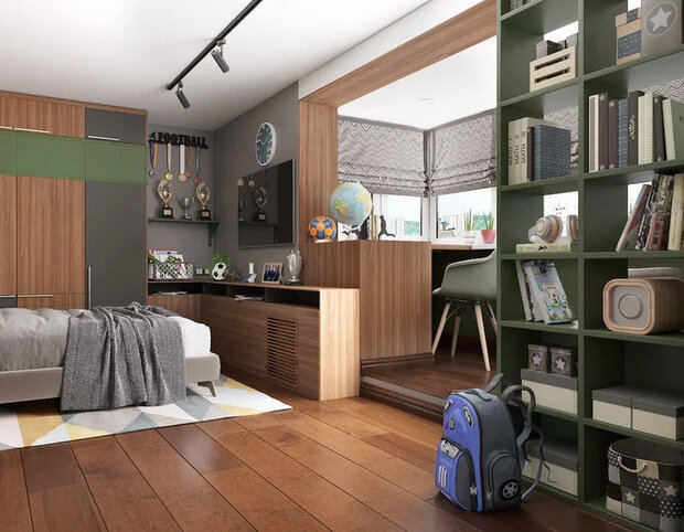 Фото из портфолио Детские – фотографии дизайна интерьеров на INMYROOM