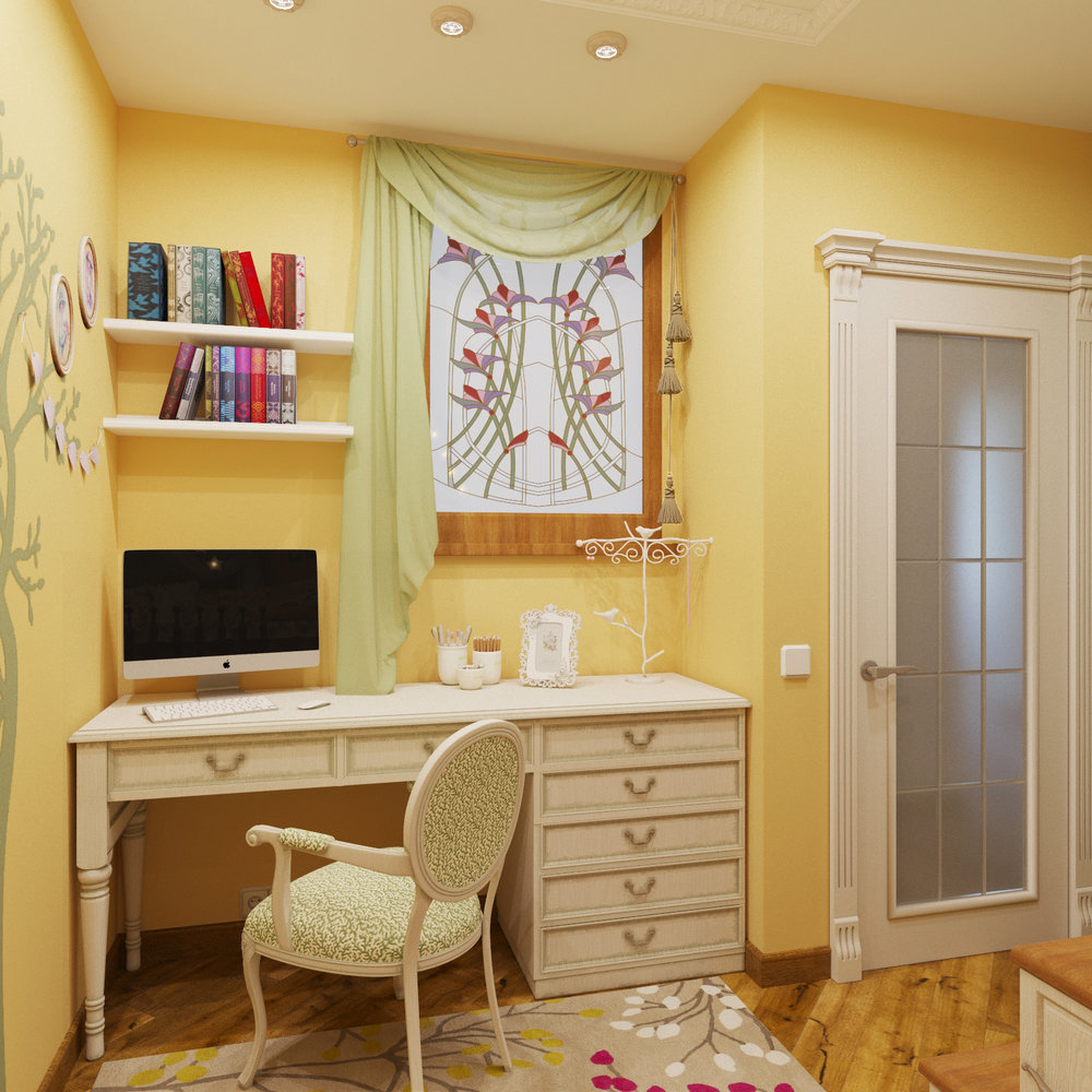 Фото из портфолио Дизайн Квартиры 49м2 с учетом законов Васту – фотографии дизайна интерьеров на INMYROOM Фото из портфолио Дизайн Квартиры 49м2 с учетом законов Васту – фотографии дизайна интерьеров на INMYROOM