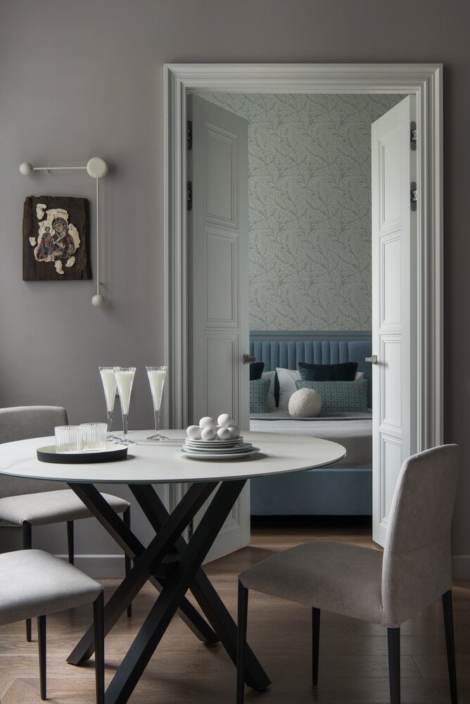 Фотография: Кухня и столовая в стиле Современный, Квартира, Проект недели, Москва, Монолитный дом, 3 комнаты, 60-90 метров, Ирина Ковецкая – фото на INMYROOM Фотография: Кухня и столовая в стиле Современный, Квартира, Проект недели, Москва, Монолитный дом, 3 комнаты, 60-90 метров, Ирина Ковецкая – фото на INMYROOM