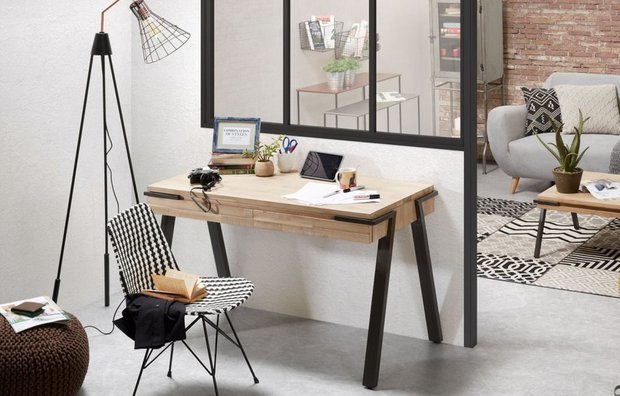 Фотография: Кабинет в стиле Скандинавский, Гид, как обустроить комнату для школьника, рабочее место ребенка в однушке, как обустроить рабочее место дома, рабочее место в квартире, архитектурная студия MOPS, Маргарита Рассказова, Cartelle Design, Катя Чистова, Мария Пилипенко, Gafa Architects – фото на INMYROOM