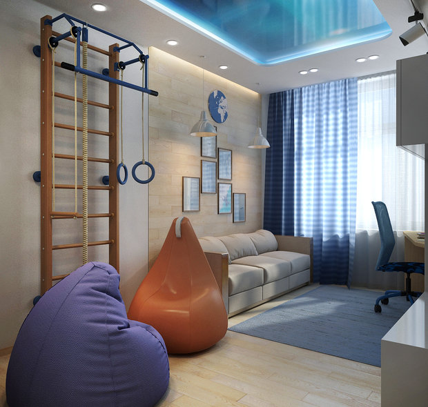 Фото из портфолио Комната для подростка. – фотографии дизайна интерьеров на INMYROOM