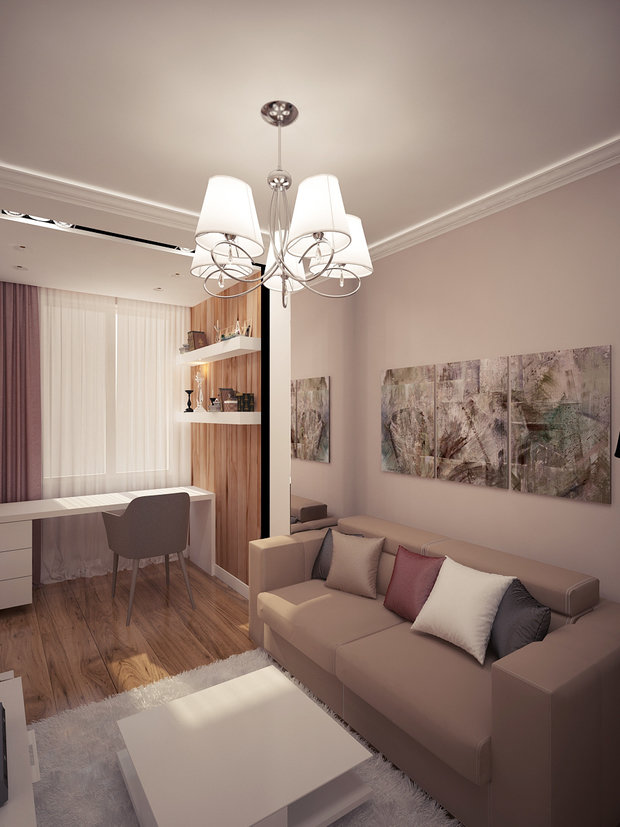 Фото из портфолио Стильная гостевая комната – фотографии дизайна интерьеров на INMYROOM
