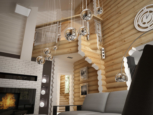 Фото из портфолио Деревенский hi-tech. – фотографии дизайна интерьеров на INMYROOM