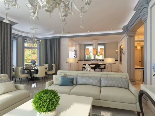 Фотография: Гостиная в стиле Классический, Интерьеры звезд, Стиль жизни, Советы – фото на INMYROOM