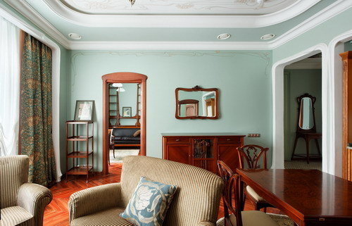 Фотография: Гостиная в стиле Прованс и Кантри, Классический, Современный – фото на INMYROOM