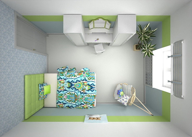 Фото из портфолио Детская – фотографии дизайна интерьеров на INMYROOM