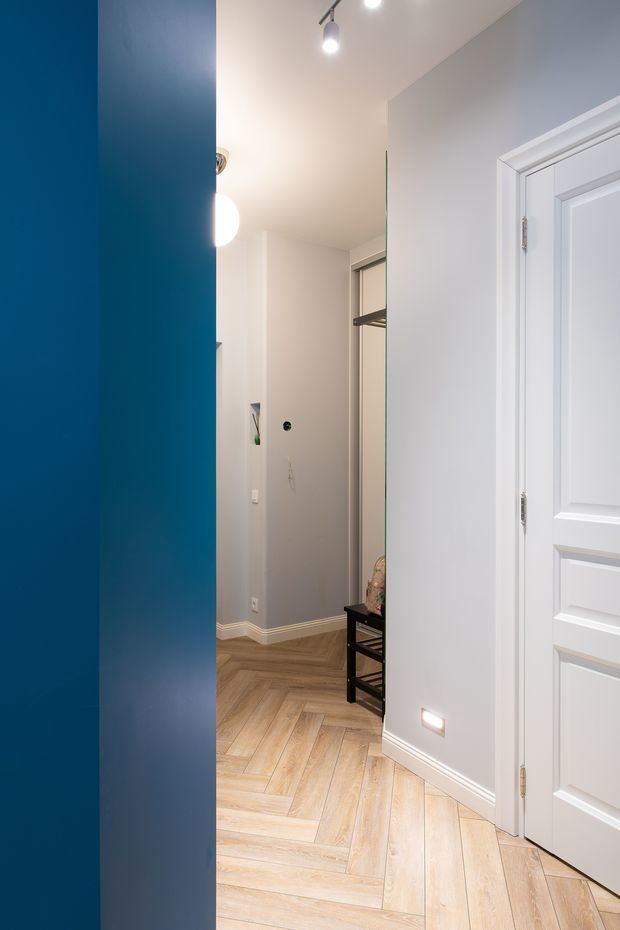 Фотография: Прихожая в стиле Современный, Минимализм, Квартира, Проект дня, Москва, Buro Brainstorm, 3 комнаты, 60-90 метров – фото на INMYROOM