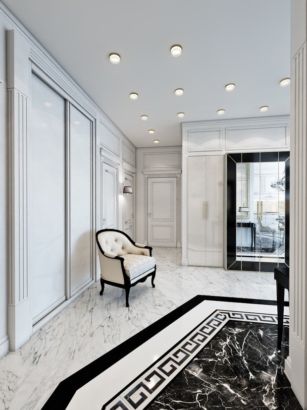 Фото из портфолио Холл в классическом стиле  – фотографии дизайна интерьеров на INMYROOM