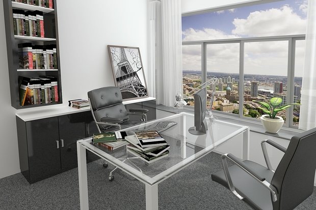 Фото из портфолио Офис – фотографии дизайна интерьеров на INMYROOM