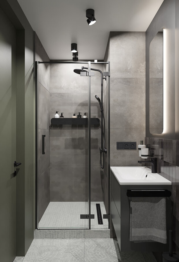 Фото из портфолио 30м2 в старом фонде – фотографии дизайна интерьеров на INMYROOM