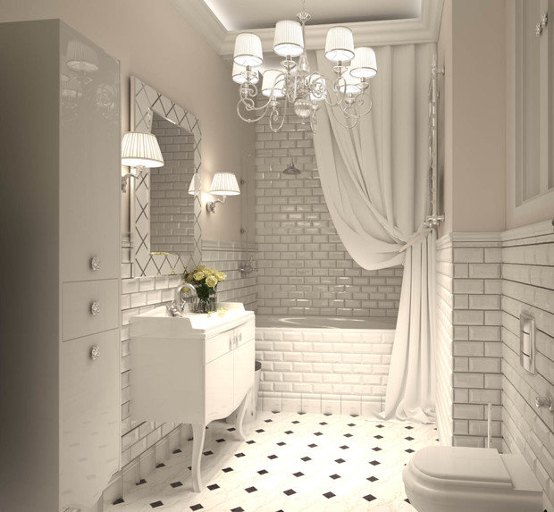 Фото из портфолио Этюд в розовых тонах – фотографии дизайна интерьеров на INMYROOM