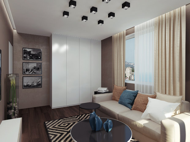 Фото из портфолио Гостиная "Vitta-Group" – фотографии дизайна интерьеров на INMYROOM