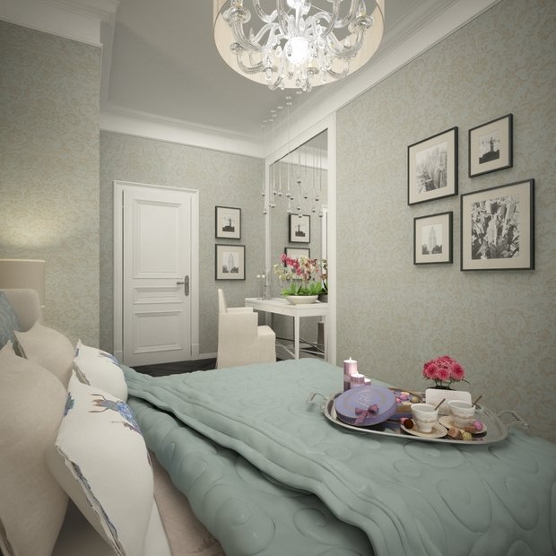 Фото из портфолио Квартира в ЖК "Английский квартал", 77 м2 – фотографии дизайна интерьеров на INMYROOM