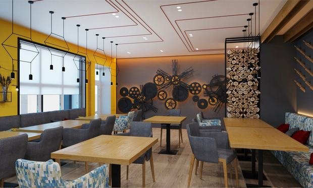 Фото из портфолио Дизайн ресторана с авторской кухней – фотографии дизайна интерьеров на INMYROOM