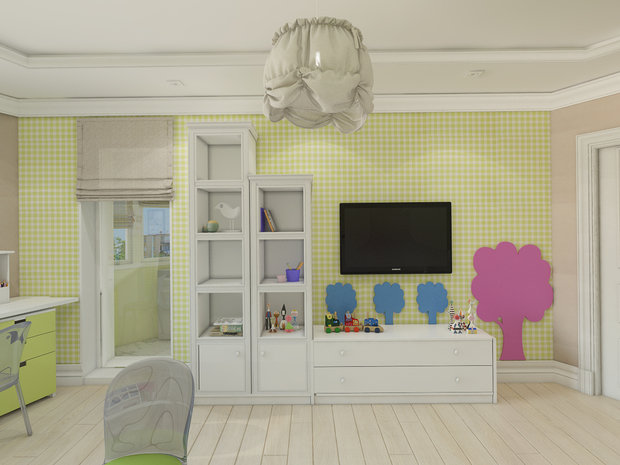 Фото из портфолио Трехкомнатная квартира в Железнодорожном – фотографии дизайна интерьеров на INMYROOM