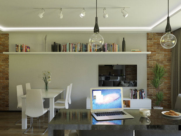 Фотография: Кухня и столовая в стиле Лофт, Современный – фото на INMYROOM