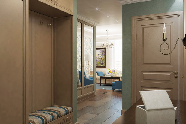Фотография: Прихожая в стиле Классический, Современный, Квартира, Дома и квартиры, Проект недели – фото на INMYROOM