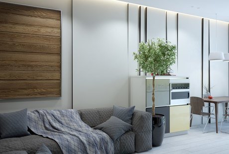 Квартира сложной планировки для большой семьи