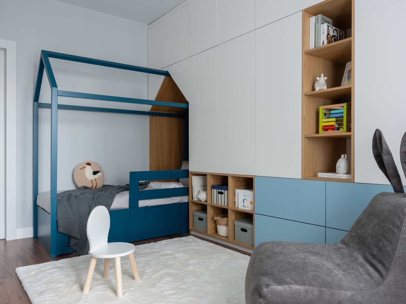 Фотография: Детская в стиле Современный, Квартира, Проект недели, Санкт-Петербург, 3 комнаты, 60-90 метров, VizDiz – фото на INMYROOM Фотография: Детская в стиле Современный, Квартира, Проект недели, Санкт-Петербург, 3 комнаты, 60-90 метров, VizDiz – фото на INMYROOM