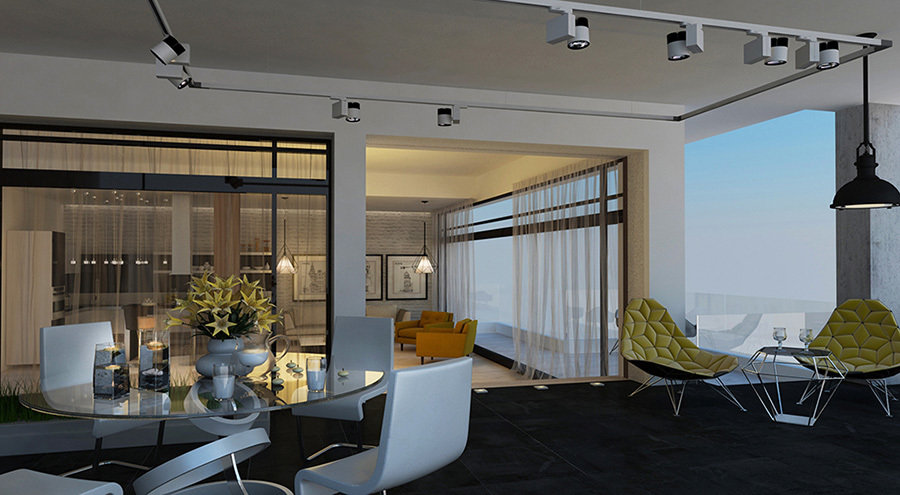 Фото из портфолио Дизайн загородного дома в стиле минимализм – фотографии дизайна интерьеров на INMYROOM Фото из портфолио Дизайн загородного дома в стиле минимализм – фотографии дизайна интерьеров на INMYROOM