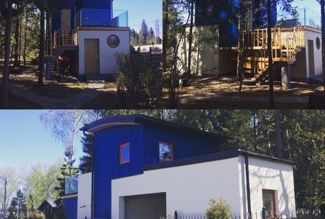 "Домик на дереве" в клубном поселке.