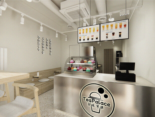 Фото из портфолио Чайная Tea Palace 22м2 – фотографии дизайна интерьеров на INMYROOM