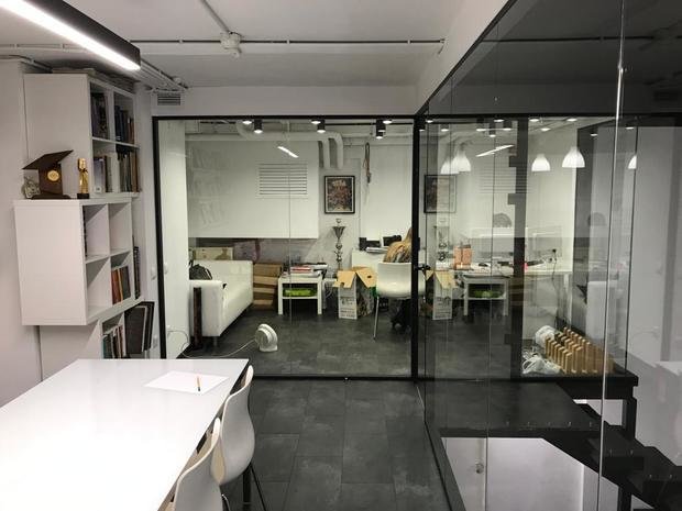 Фото из портфолио Стеклянные перегородки – фотографии дизайна интерьеров на INMYROOM